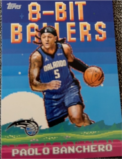 2025-26 Topps #8B-9 Paolo Banchero 8-Bit Ballers — front