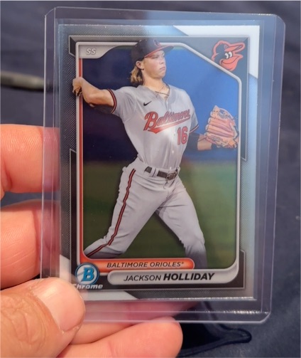 2024 Bowman Chrome Prospects #BCP-47 Jackson Holliday — front