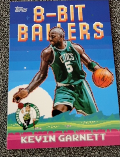 2025-26 Topps #8B-30 Kevin Garnett 8-Bit Ballers — front