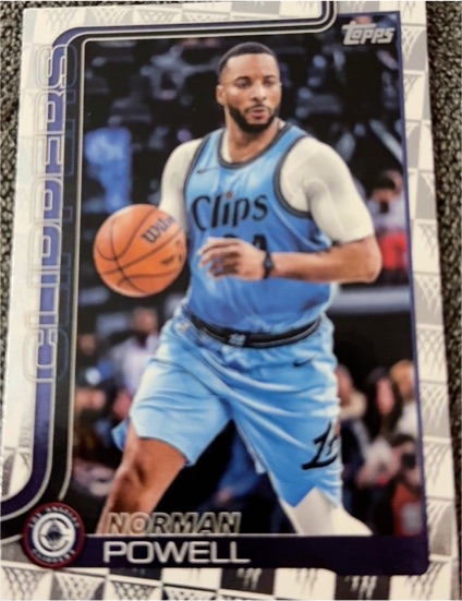 2025-26 Topps #144 Norman Powell — front