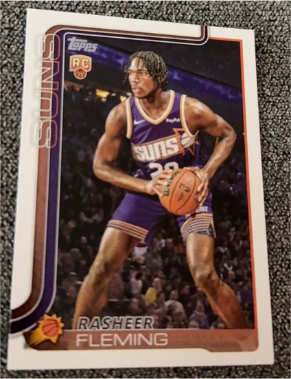 2025-26 Topps #231 Rasheer Fleming — front