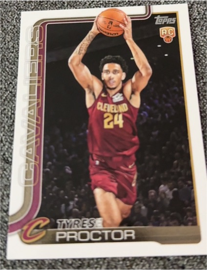 2025-26 Topps #250 Tyrese Proctor — front