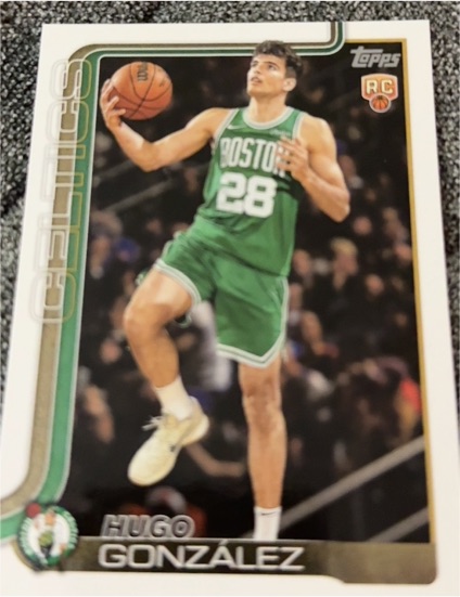 2025-26 Topps #228 Hugo Gonzalez — front