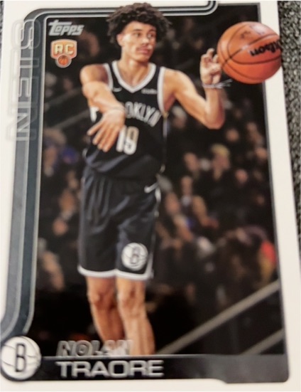 2025-26 Topps #219 Nolan Traore — front