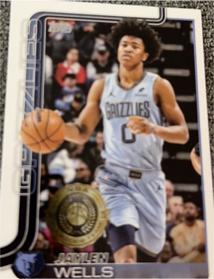 2025-26 Topps #183 Jaylen Wells — front