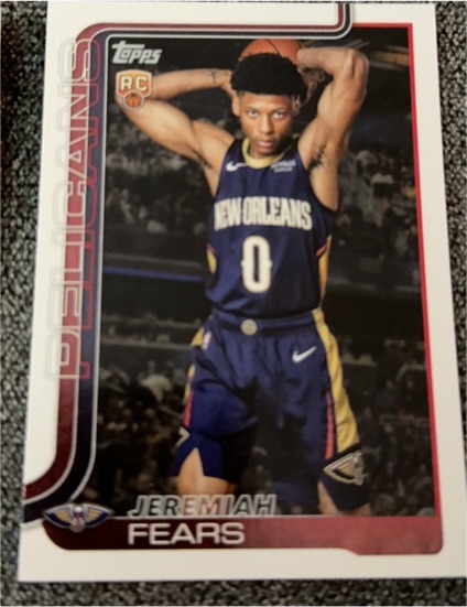 2025-26 Topps #207 Jeremiah Fears — front