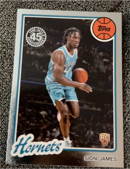 2025-26 Topps Basketball #80BK-76 Sion James — front