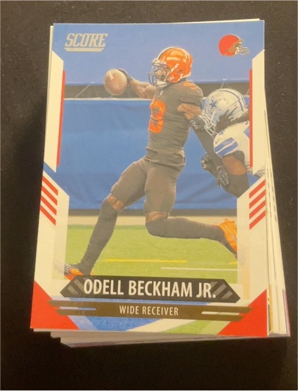2021 Panini Score #107 Odell Beckham Jr. — front