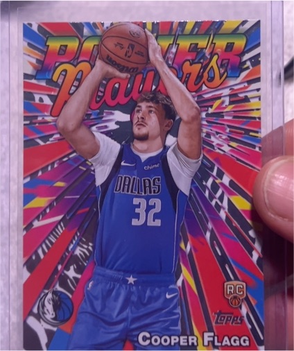 2025-26 Topps #PP-16 Cooper Flagg Power Players — front