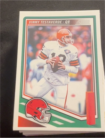 2025 Panini Score #146 Vinny Testaverde — front