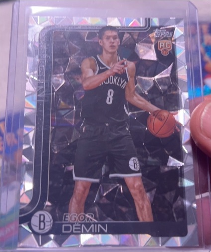 2025-26 Topps Basketball #208 Egor Demin — front