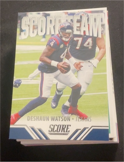 2021 Panini Score #ST12 Deshaun Watson — front