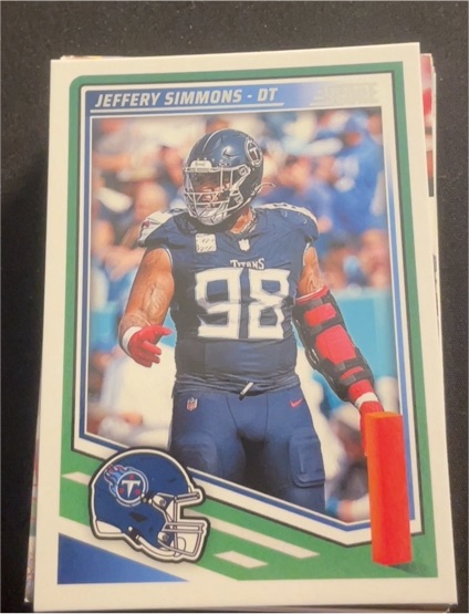 2025 Panini Score #235 Jeffery Simmons — front