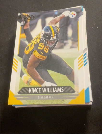 2021 Panini Score Football #296 Vince Williams — front