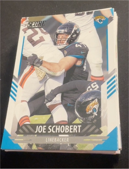 2021 Panini Score Football #176 Joe Schobert — front