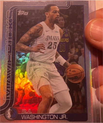 2025-26 Topps #173 P.J. Washington Jr. — front