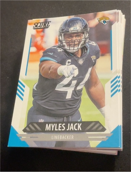 2021 Panini Score Football #180 Myles Jack — front