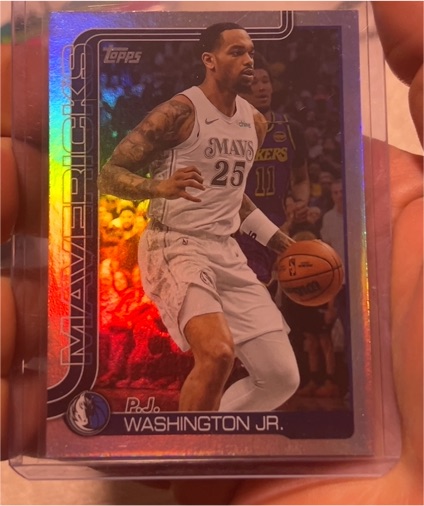 2025-26 Topps Basketball #173 P.J. Washington Jr. — front