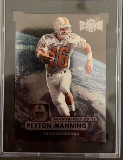 1998 Skybox Metal Universe #189 Peyton Manning Rookie — front