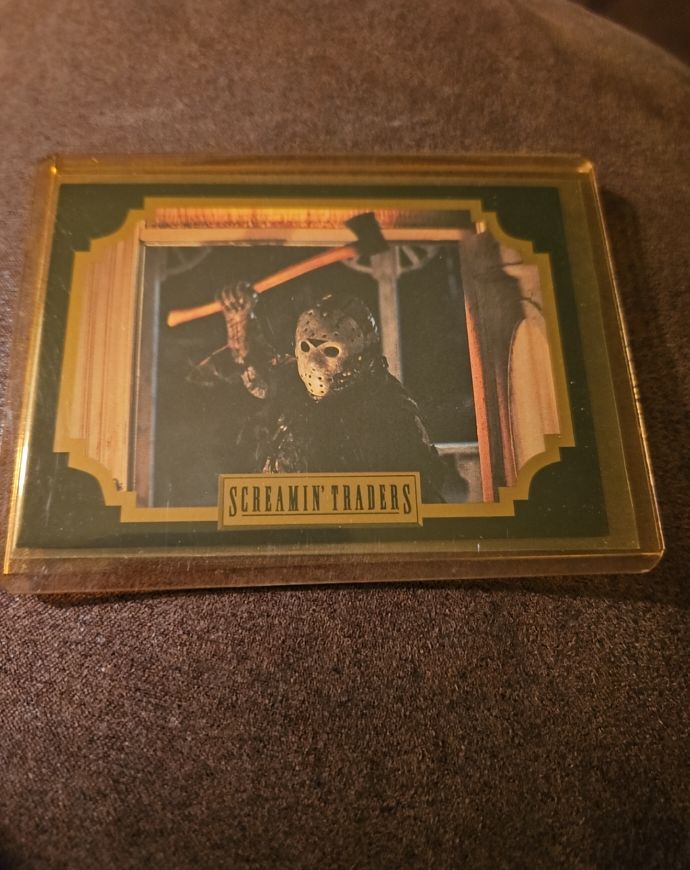 Screamin' Traders Jason Voorhees Horror Card — front