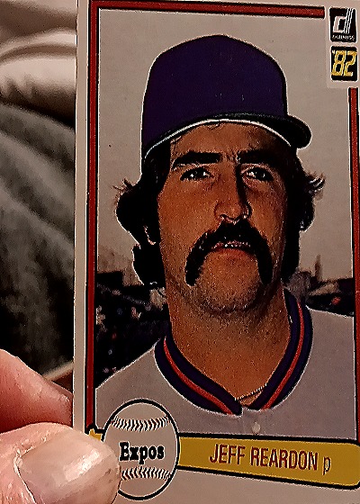 1982 Donruss #547 Jeff Reardon — front
