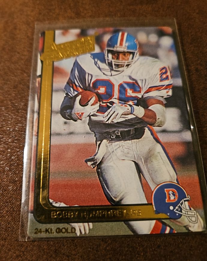 1991 Action Packed 24Kt Gold #15G Bobby Humphrey — front