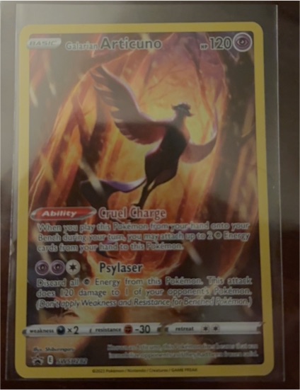 2023 Pokémon Black Star Promo #SWSH282 Galarian Articuno — front