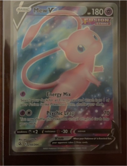 2021 Pokémon #250 Mew V — front