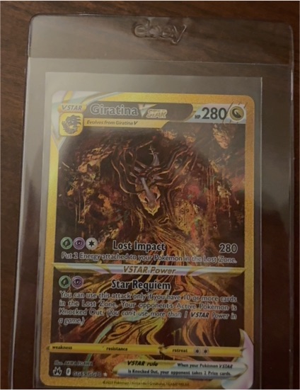 2023 Pokemon Crown Zenith #GG69 Giratina VSTAR — front
