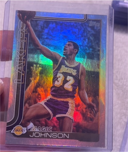 2025-26 Topps #255 Magic Johnson — front