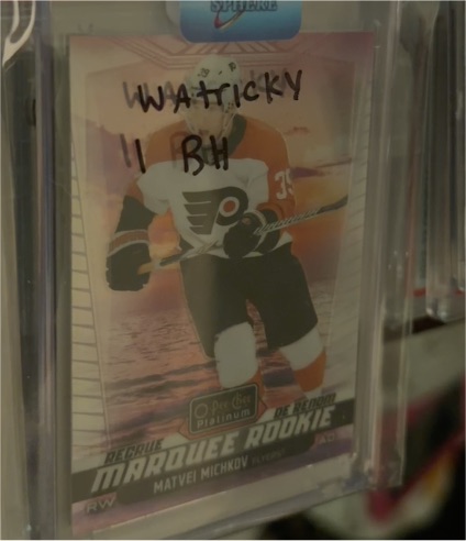 2024-25 O-Pee-Chee Platinum #264 Matvei Michkov Marquee Rookie — front