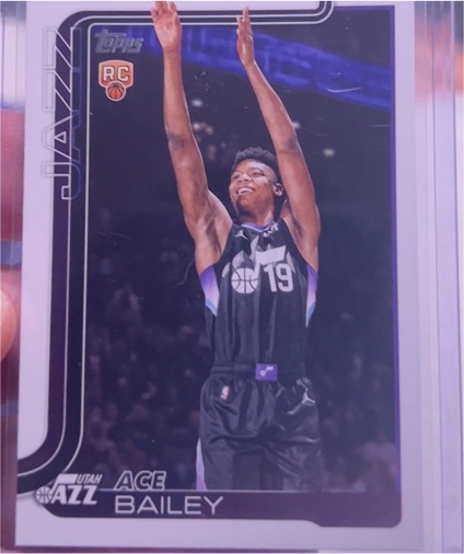 2025 Topps #205 Ace Bailey — front