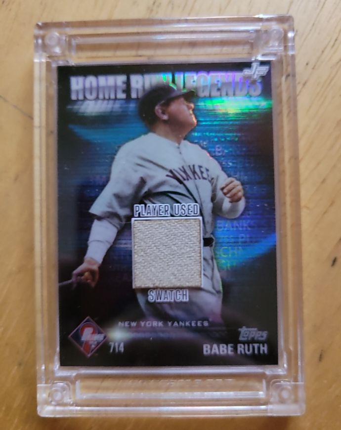 2012 Topps Home Run Legends #HRL-2 Babe Ruth — front