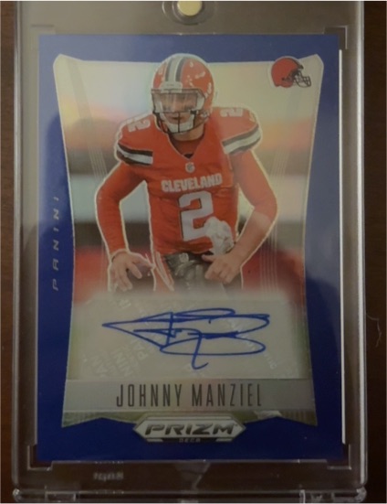 2024 Panini Prizm Deca #S-JML Johnny Manziel — front