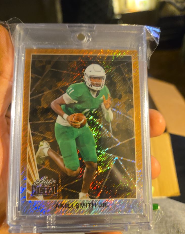 2024 Leaf Metal #8 Akili Smith Jr. — front