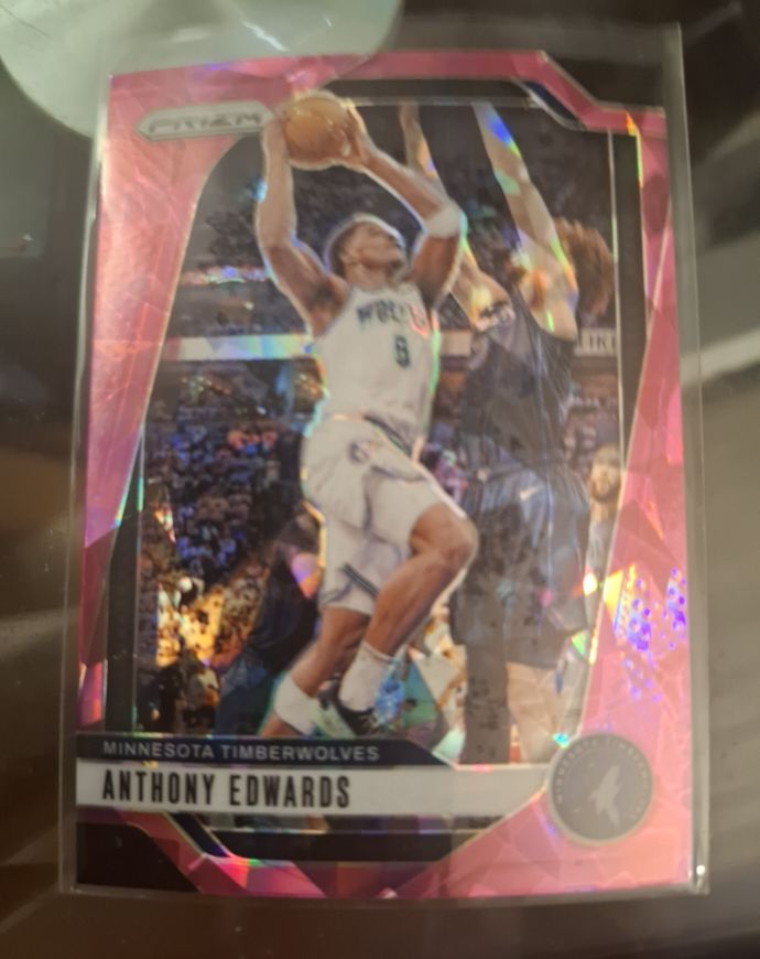 2024-25 Panini Prizm #100 Anthony Edwards — front
