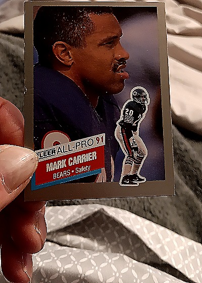 1991 Fleer All-Pro #17 Mark Carrier — front