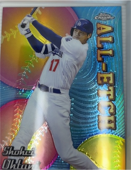 2024 Topps Chrome All-Etch #CAE-1 Shohei Ohtani — front