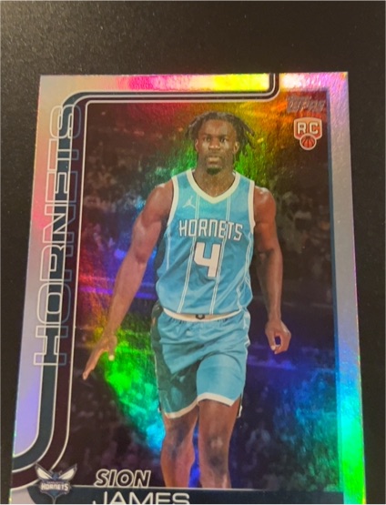 2025-26 Topps #233 Sion James — front