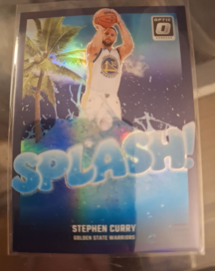 2024-25 Donruss Optic Basketball #2 Stephen Curry Splash! — front