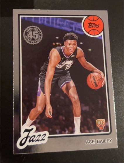 2025-26 Topps Basketball #80BK-54 Ace Bailey — front