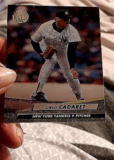 1992 Fleer Ultra #404 Greg Cadaret — front