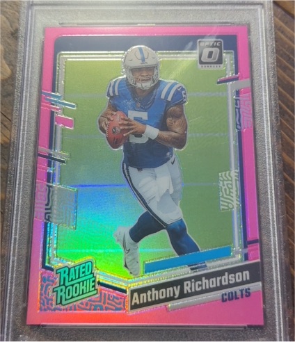 2023 Panini Donruss Optic #247 Anthony Richardson — front