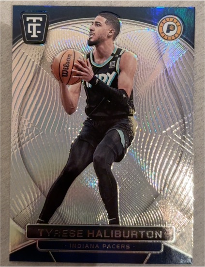 2024-25 Panini Totally Certified #10 Tyrese Haliburton — front