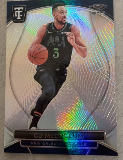 2024-25 Panini Totally Certified #92 CJ McCollum — front
