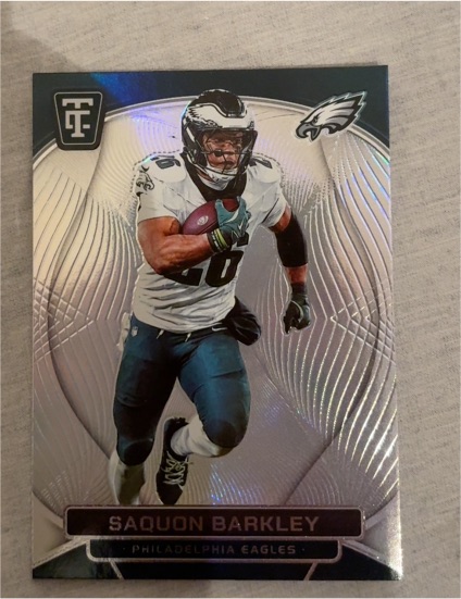 2024 Panini Totally Certified #73 Saquon Barkley — front