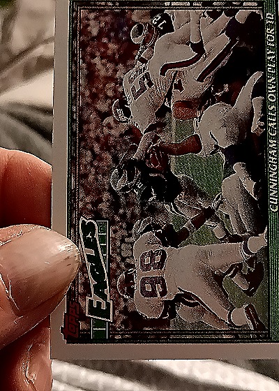 1990 Topps #648 Randall Cunningham — front
