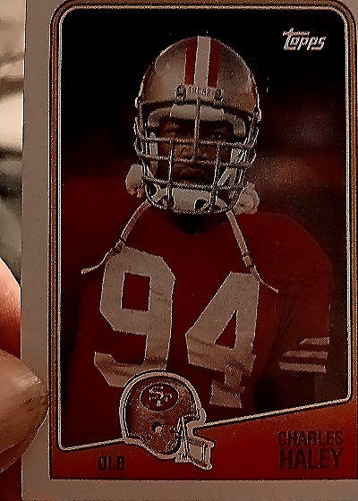 1988 Topps #52 Charles Haley — front