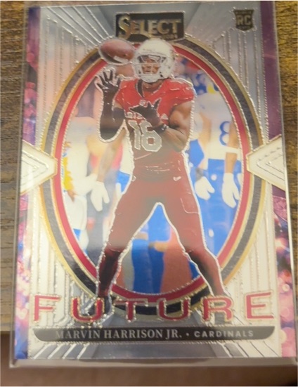 2024 Panini Select #6 Marvin Harrison Jr. Future Arizona Cardinals RC — front