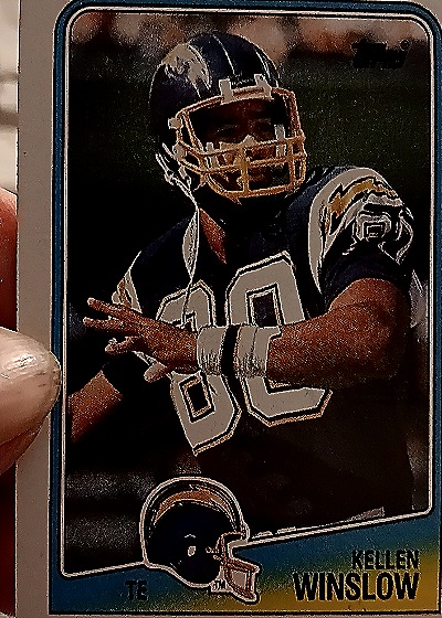 1988 Topps #209 Kellen Winslow — front